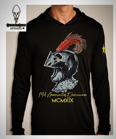 “The Helmet” LS Hoodie Tee