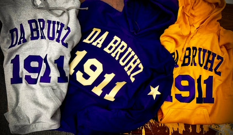 DA BRUHZ Applique' Hoodie / Crewneck