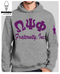 Vintage Fraternity Hooded Sweatshirt