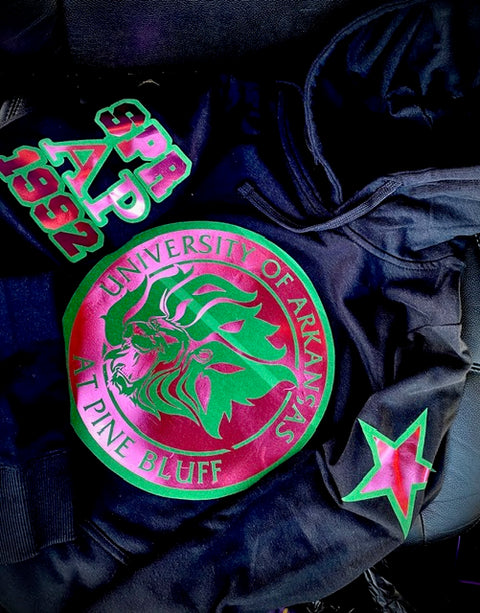 "Pretty Girl: YARD SERIES" Hoodie (STATE YOUR SCHOOL, CHAPTER & CROSSING SEASON!!!)