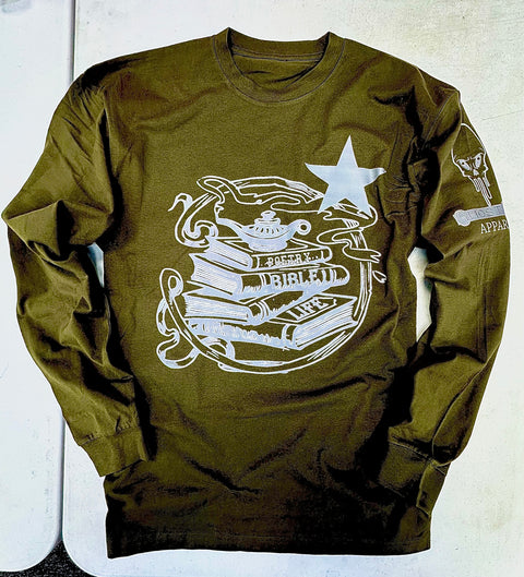 “Study Session” LS Hoodie Tee