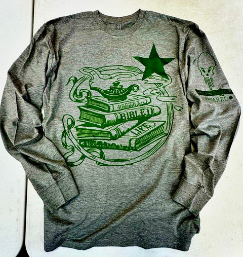 “Study Session” LS Hoodie Tee