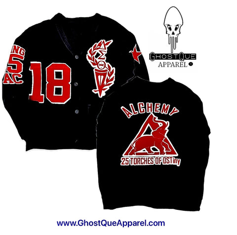 DST "DELTA TORCH" Cardigan: Customizable (Enter your chapter)