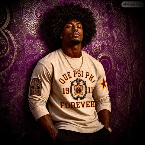 Que Psi Phi Forever Crewneck Sweatshirt
