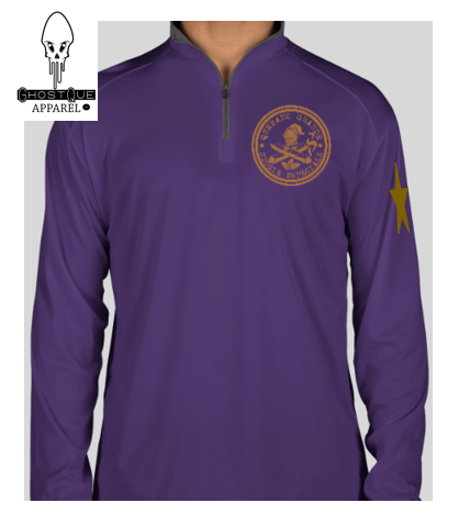 Cigar Bruhz : Embroidered 1/4-Zip QUEBANO GRANDE STOGIE ESPECIALE