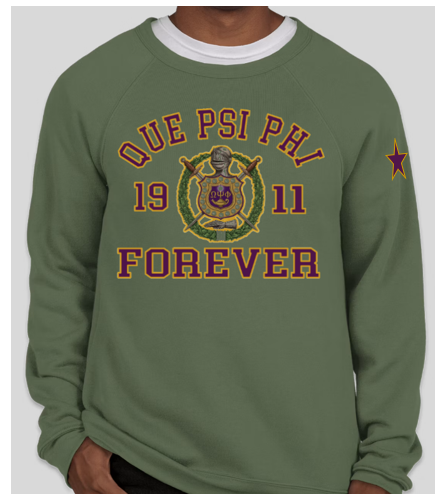 Que Psi Phi Forever Crewneck Sweatshirt