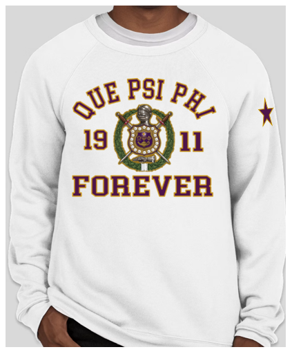 Que Psi Phi Forever Crewneck Sweatshirt