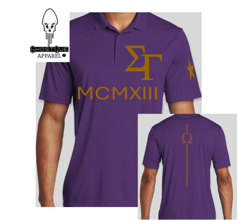 Roman Chapter Polo - Custom Chapter & Year
