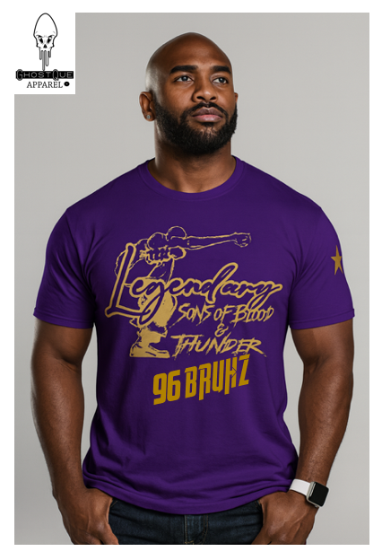 "96 BRUHZ - LEGENDARY SONS OF THUNDER" SS Tee