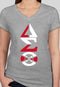 DST Mashup Ladies V-Neck Tee::.