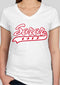 DST "Soror" Ladies V-Neck Tee