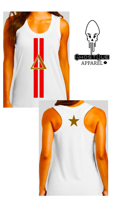 "WHITE PARTY" Racer Tank and Shorts