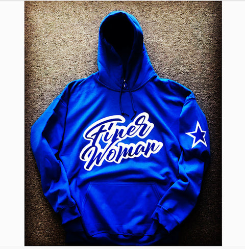 Zeta "Finer Woman" Hooded Sweatshirt