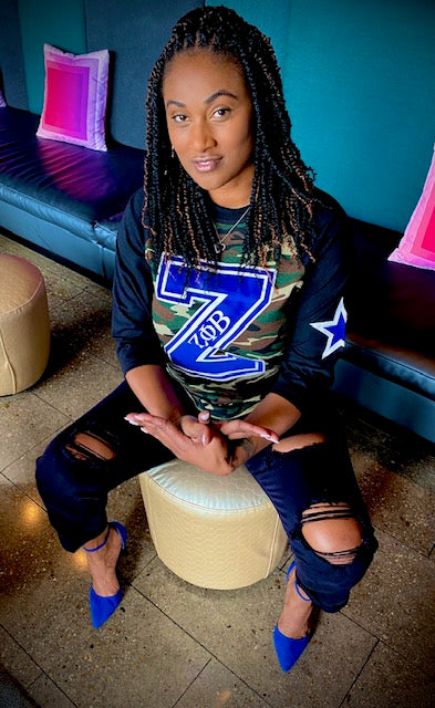 Zeta Big Z Terry Crewneck Sweatshirt (CAMO)