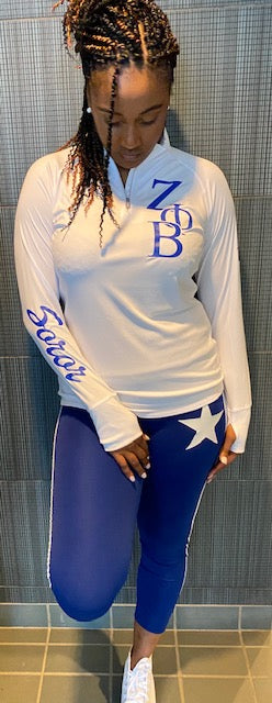 Zeta Phi Beta Dri-fit Soror Racer Cadet