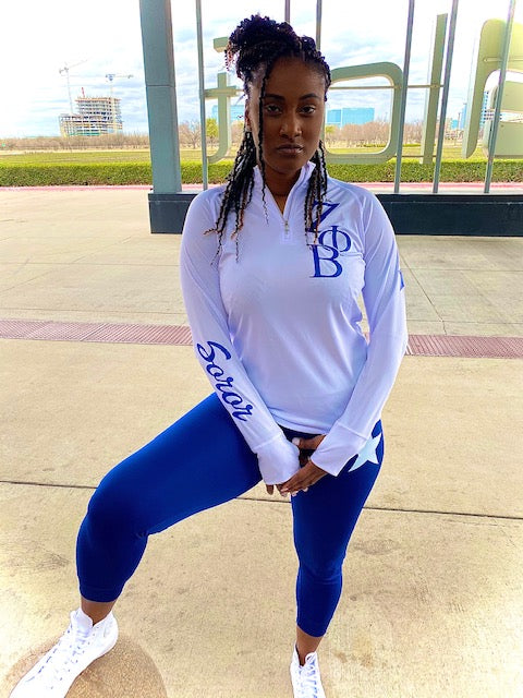 Zeta Phi Beta Dri-fit Soror Racer Cadet